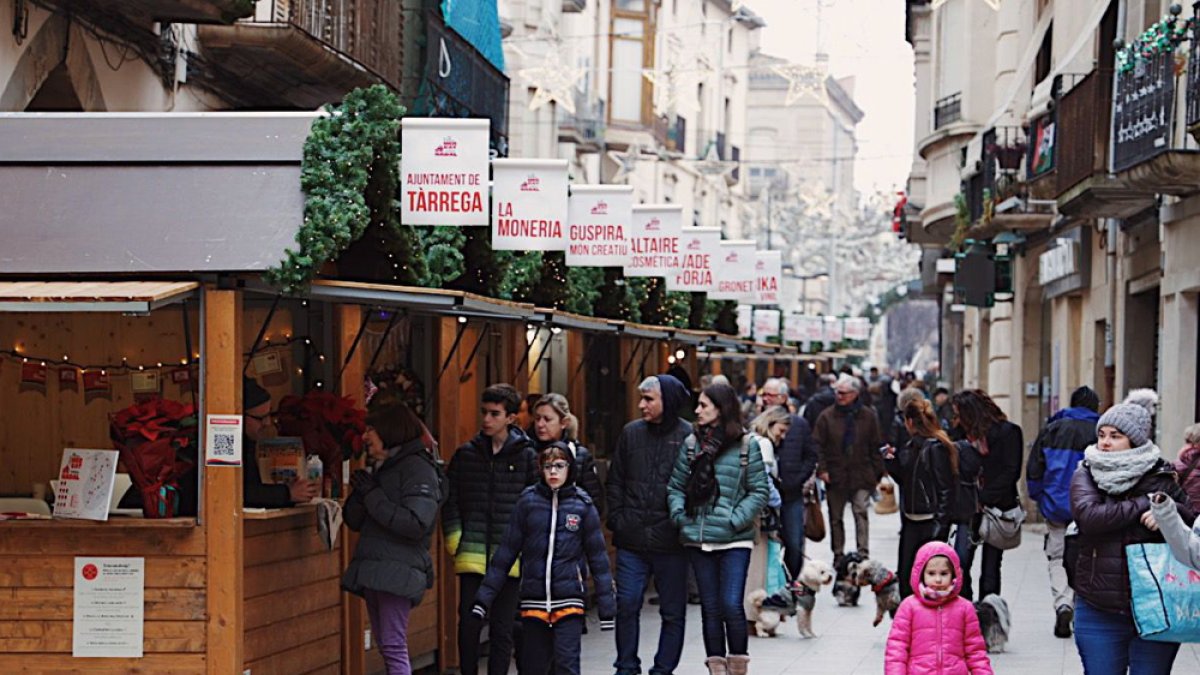 Parades del Mercat de Nadal de Tàrrega.