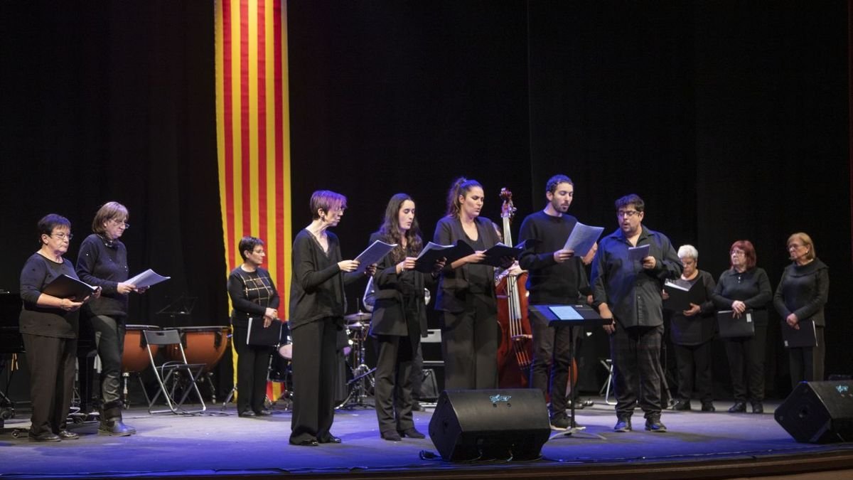 El concert es va celebrar diumenge a la tarda al Teatre Armengol. - LAIA PEDRÓS