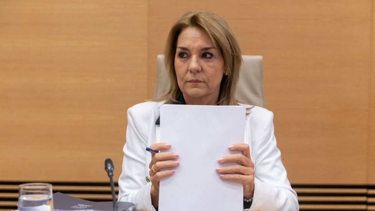 La vicepresidenta de la Generalitat Valenciana, Susana Camarero. - EUROPA PRESS