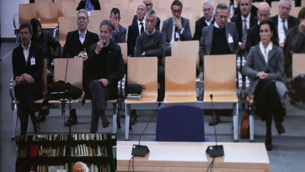 La primera sessió del judici amb Jordi Pujol compareixent per videoconferència. - EUROPA PRESS