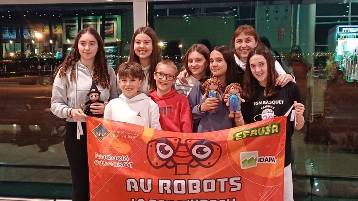 Els participants de l’Albert Vives de la Seu. - MIREIA ALBA