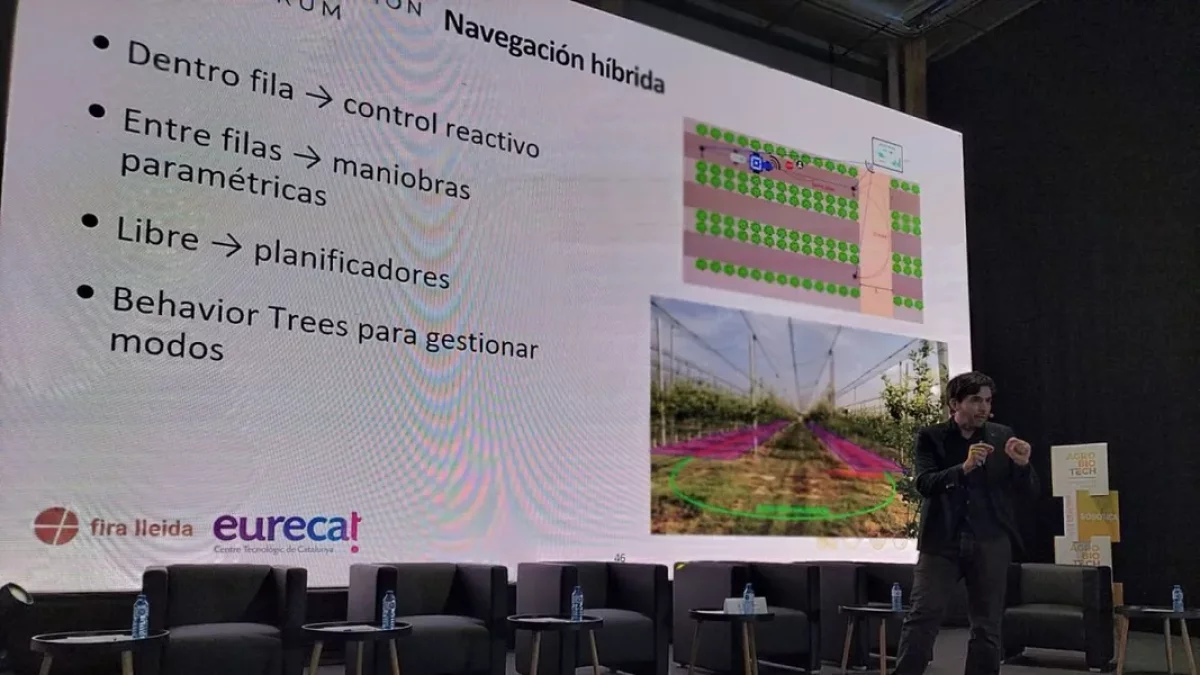 Un moment de la ponència de Daniel Serrano. - SEGRE