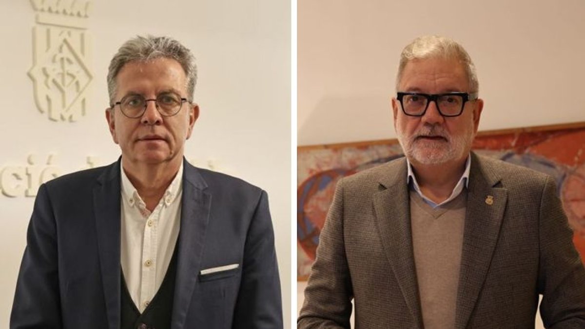Joan Talarn i Fèlix Larrosa.