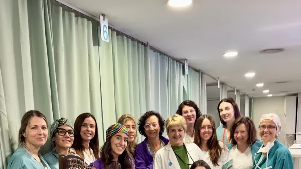 Música d’arpa en directe per acompanyar els parts de l’hospital Arnau - JORDI ROURE