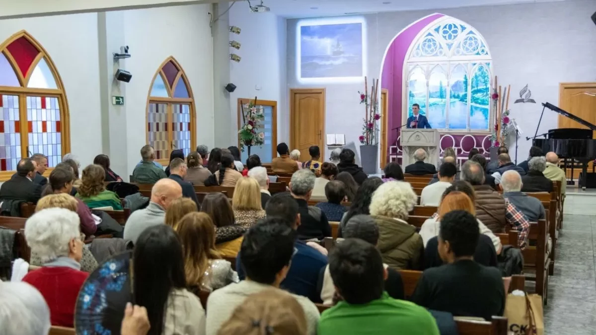 Acte a l’església adventista del Setè Dia. - MARC CARBONELL