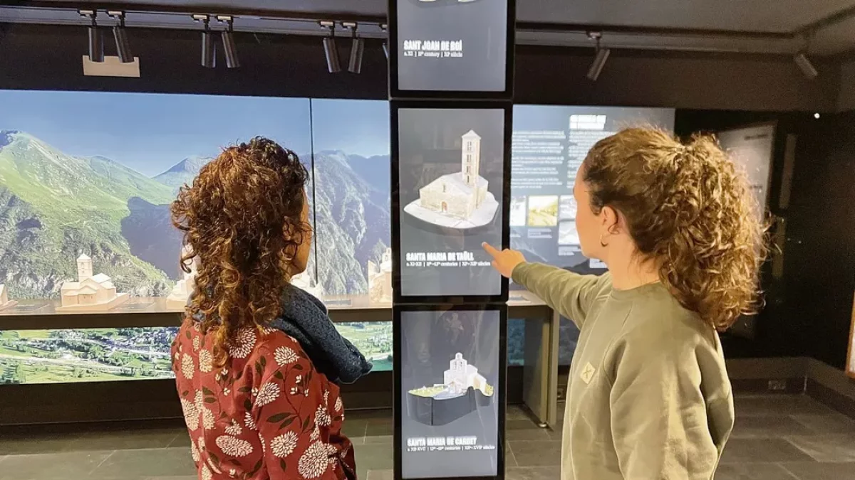 El Centre del Romànic, a Erill la Vall, ha estrenat enguany nova museografia. - CENTRE DEL ROMÀNIC DE LA VALL DE BOÍ