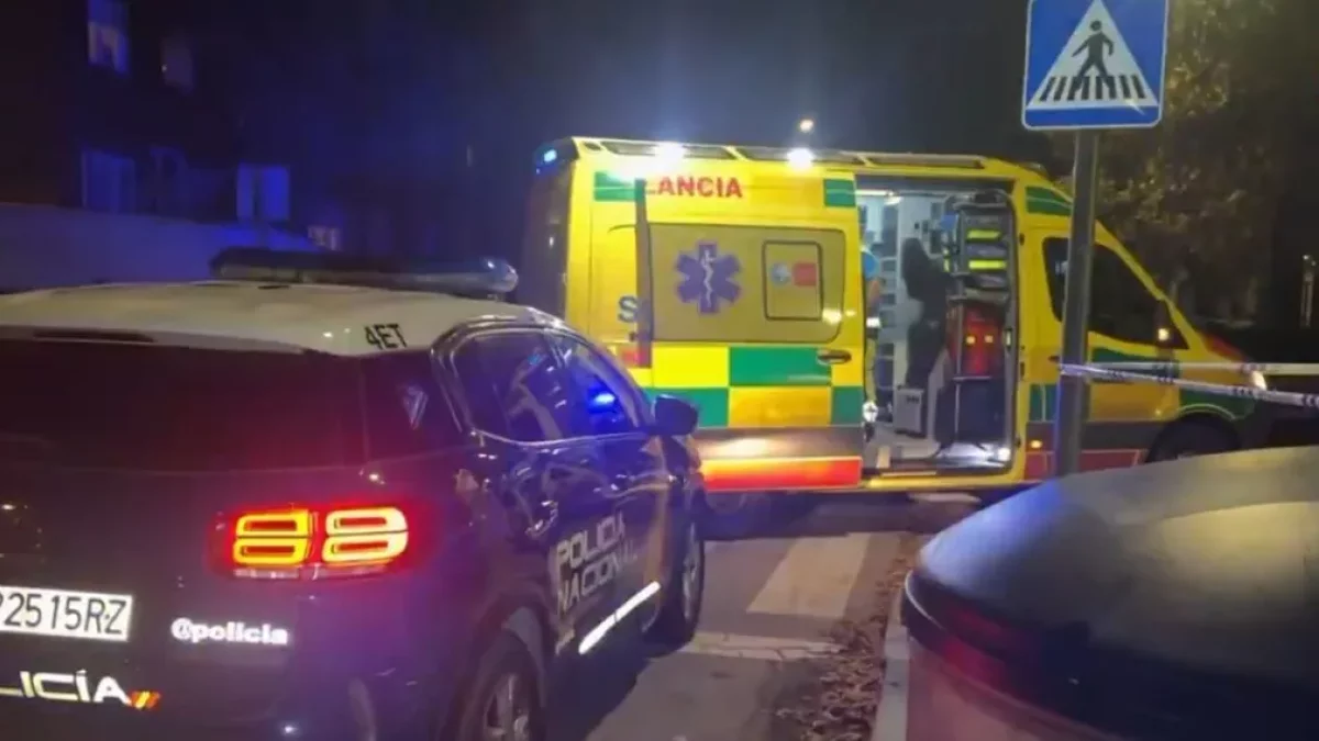 Serveis d’emergència i policia al lloc del crim. - 112 MADRID