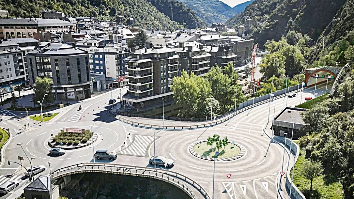 Imagen virtual de cómo quedará la desviación. - GOVERN ANDORRA