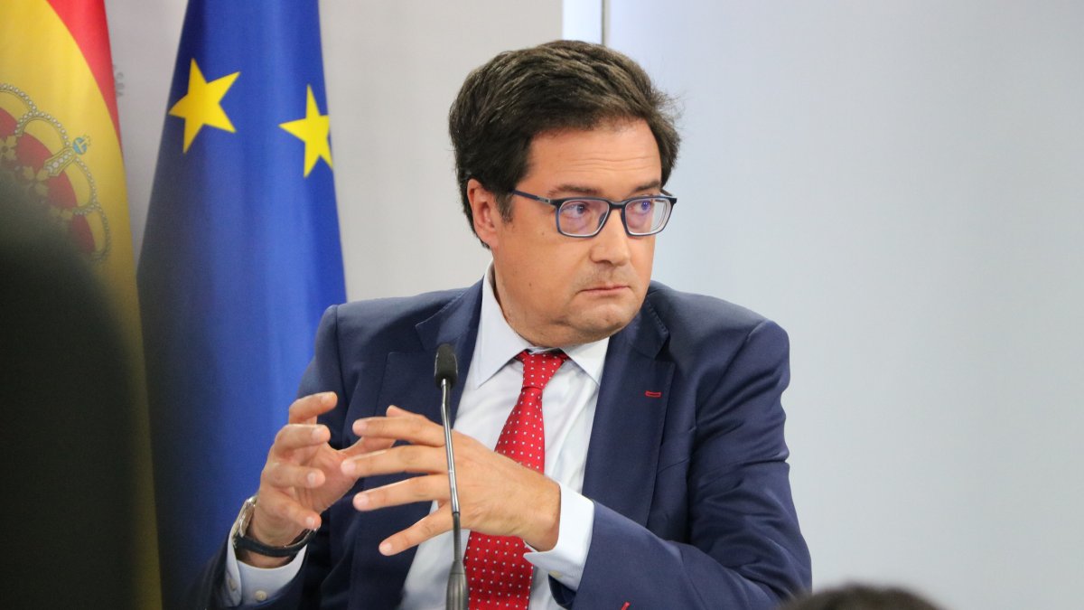 El ministro Óscar López, en foto de archivo.