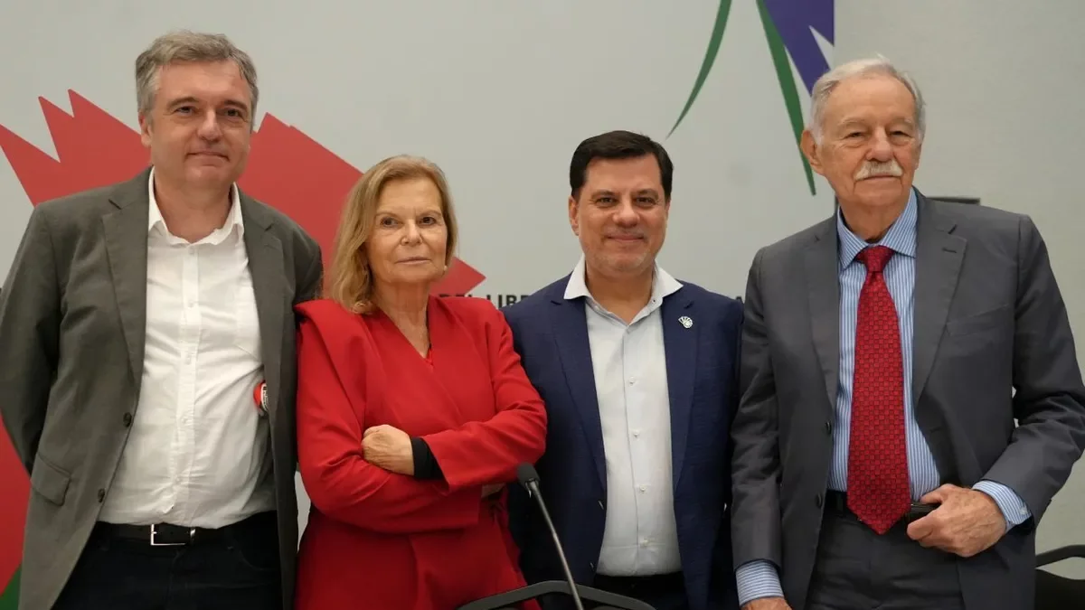 Ayén, Riera, Calafell y Mendoza, en el homenaje a Carmen Balcells. - ACN