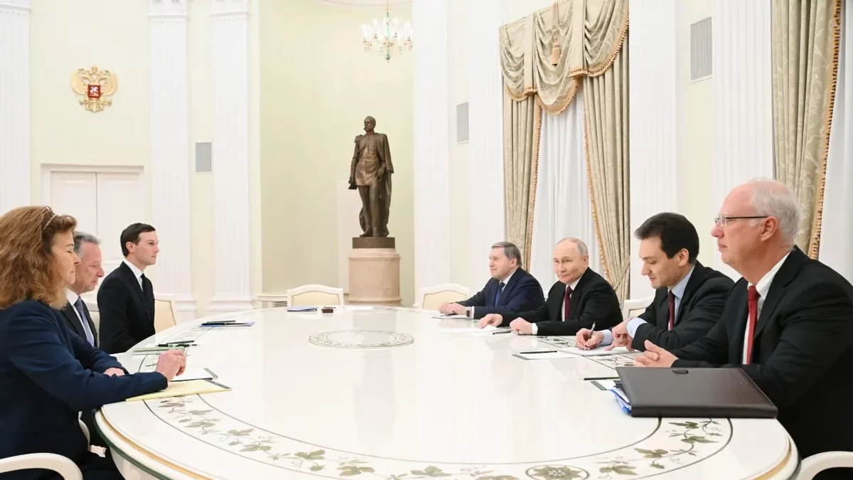 Reunión entre el Kremlin y la delegación estadounidense en Moscú. - EFE