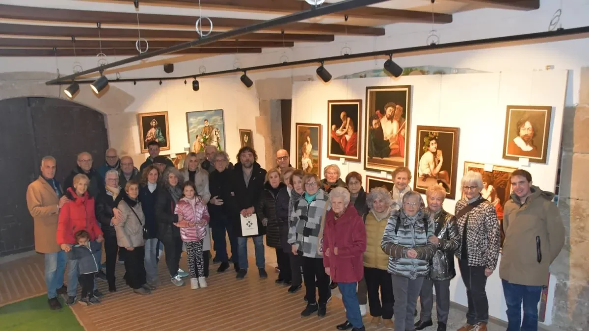 Exposición pictórica de Antonio Ruiz por las fiestas de Sant Andreu - J.R. TARRAGÓ