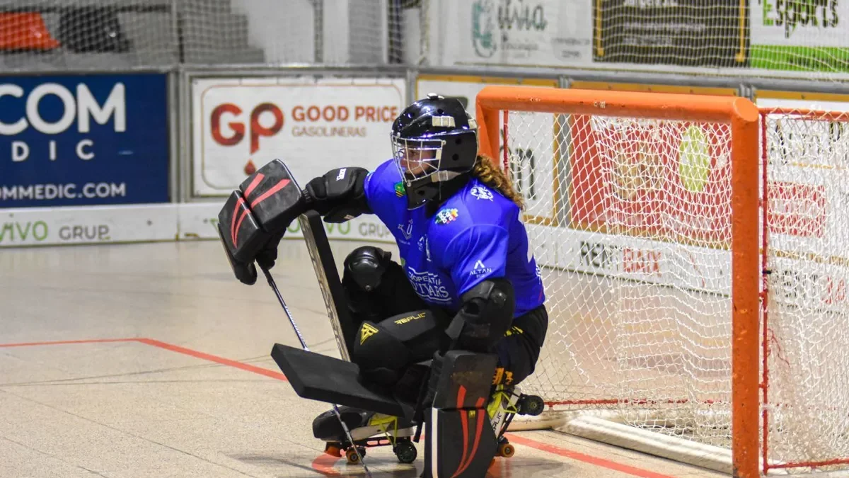 Anna Salvat porta un parell de mesos fora de les pistes per una lesió. - CLARA LIÁÑEZ