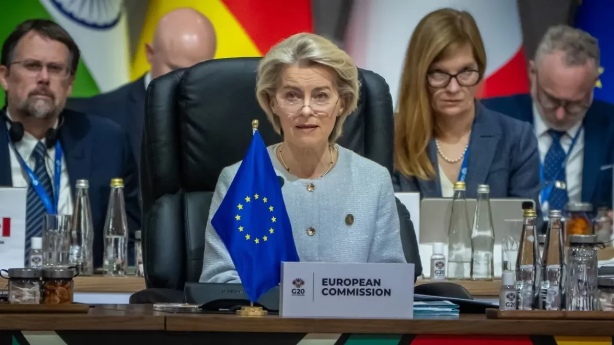 La presidenta de la CE, Ursula von der Leyen. - EUROPA PRESS