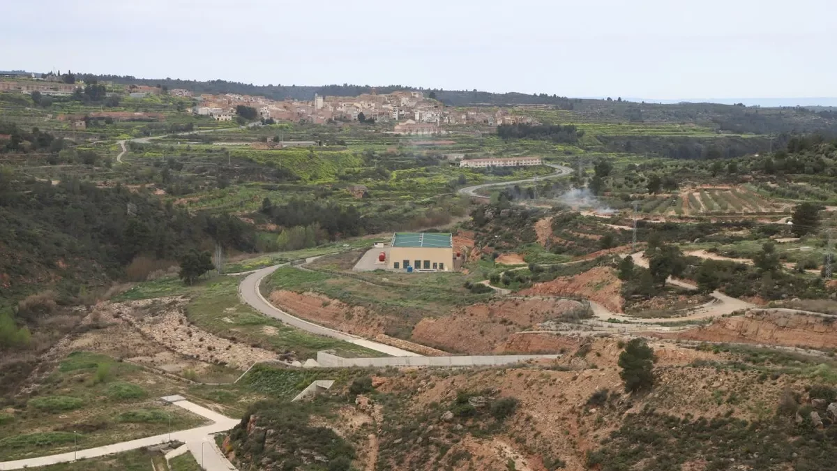 El cauce del río Set discurre hacia el Segre aguas abajo de la presa de L’Albagés. - MAGDALENA ALTISENT