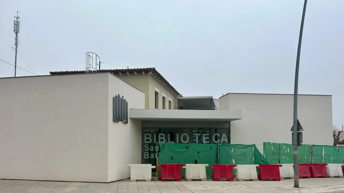 La biblioteca d’Alpicat, que comptarà amb nou mobiliari. - A.A.