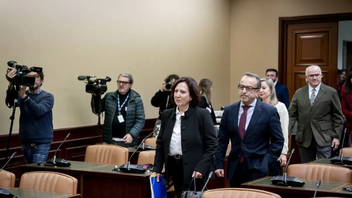 Teresa Peramato se dirige a la Comisión de Justicia del Congreso. - A. PÉREZ MECA / EUROPA PRESS