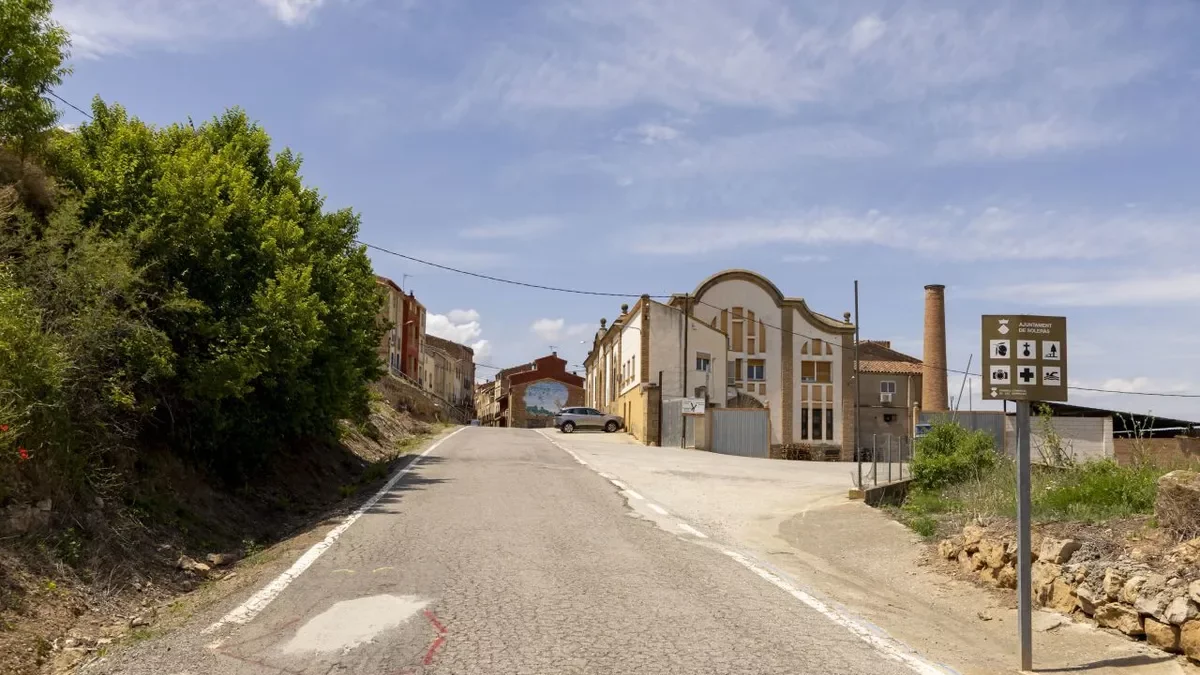 Imagen del lugar donde fue hallado el cuerpo sin vida del vecino de El Soleràs. - JORDI ECHEVARRIA