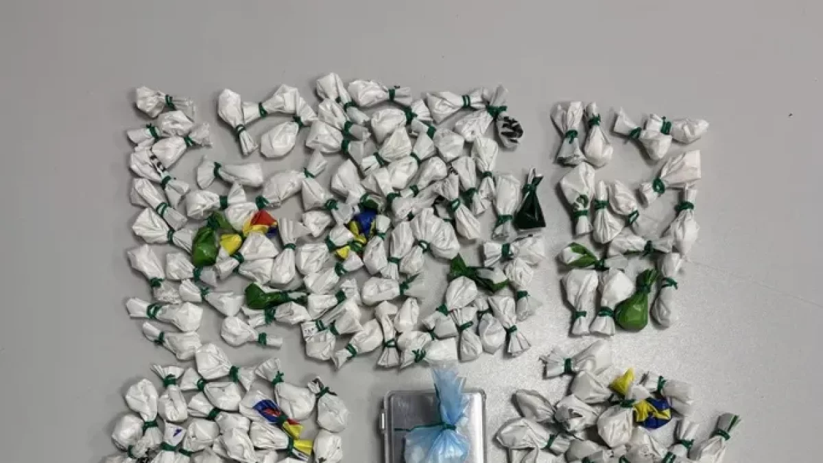 Imagen de la cocaína preparada para la venta que fue decomisada. - MOSSOS D’ESQUADRA