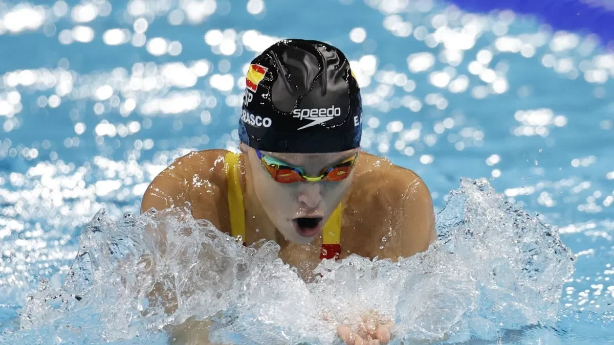 Emma Carrasco va tornar a competir bé en els 200 estils. - RFEN