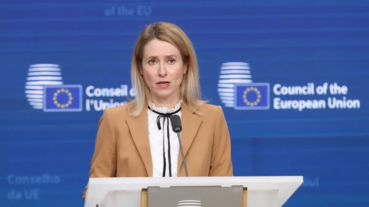 L’alta representant d’Exteriors de la UE, Kaja Kallas. - EUROPA PRESS