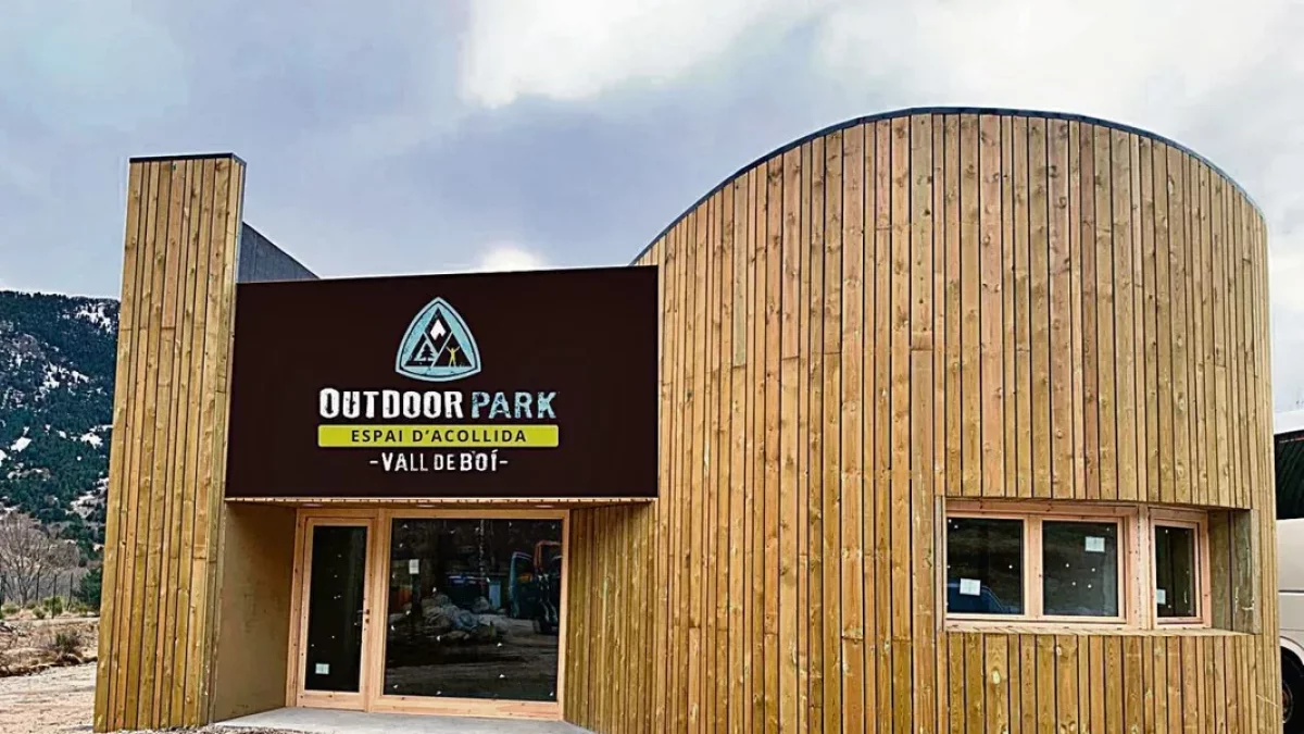 L’exterior del nou Espai Outdoor Park. - AJUNTAMENT DE LA VALL DE BOÍ