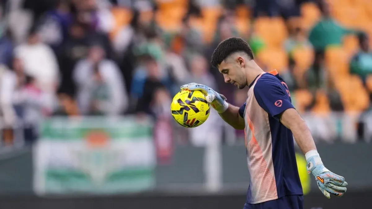 Joan Garcia podrà estar disponible demà a la Champions. - EUROPA PRESS