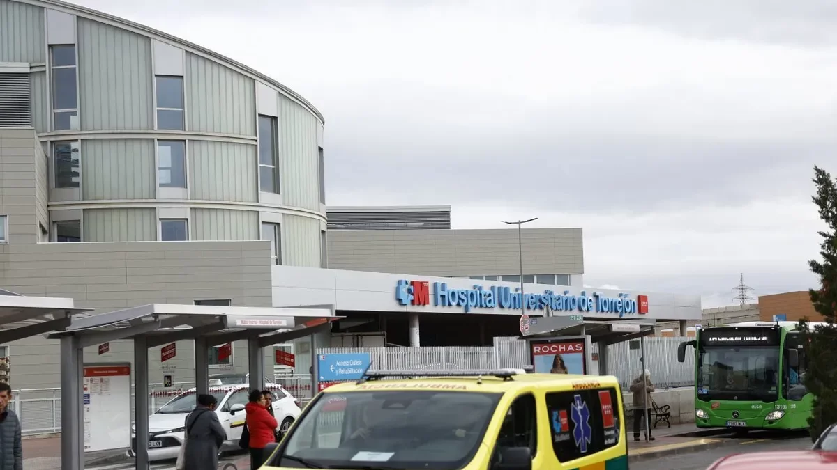 Fachada del Hospital Universitario de Torrejón. - EFE