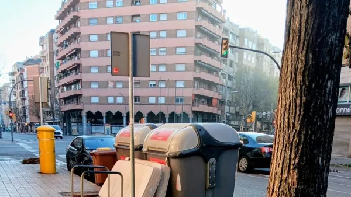 Matalassos abandonats.