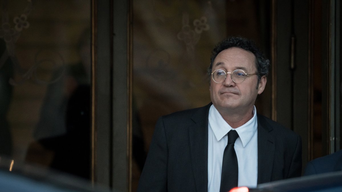 El fiscal general del Estado, Álvaro García Ortiz, a su salida del Tribunal Supremo.