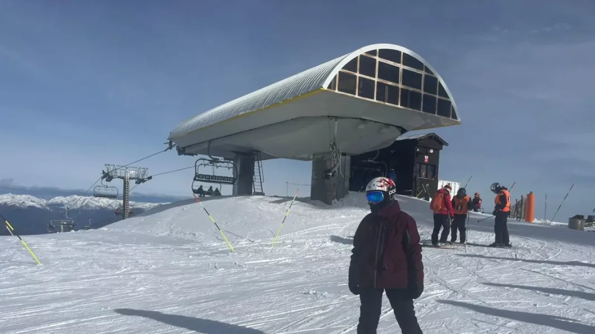 L’estació d’arribada del telecadira Jet Cim de Port Ainé. - M. CODINAS