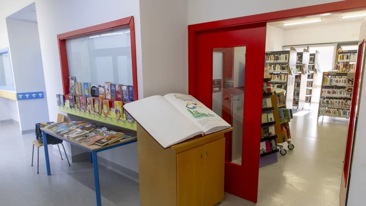 La biblioteca se ha habilitado temporalmente en la antigua guardería de Alpicat.