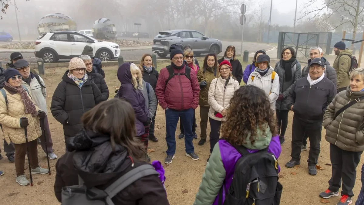 Caminata por el Parc de la Mitjana - JORDI ECHEVARRIA