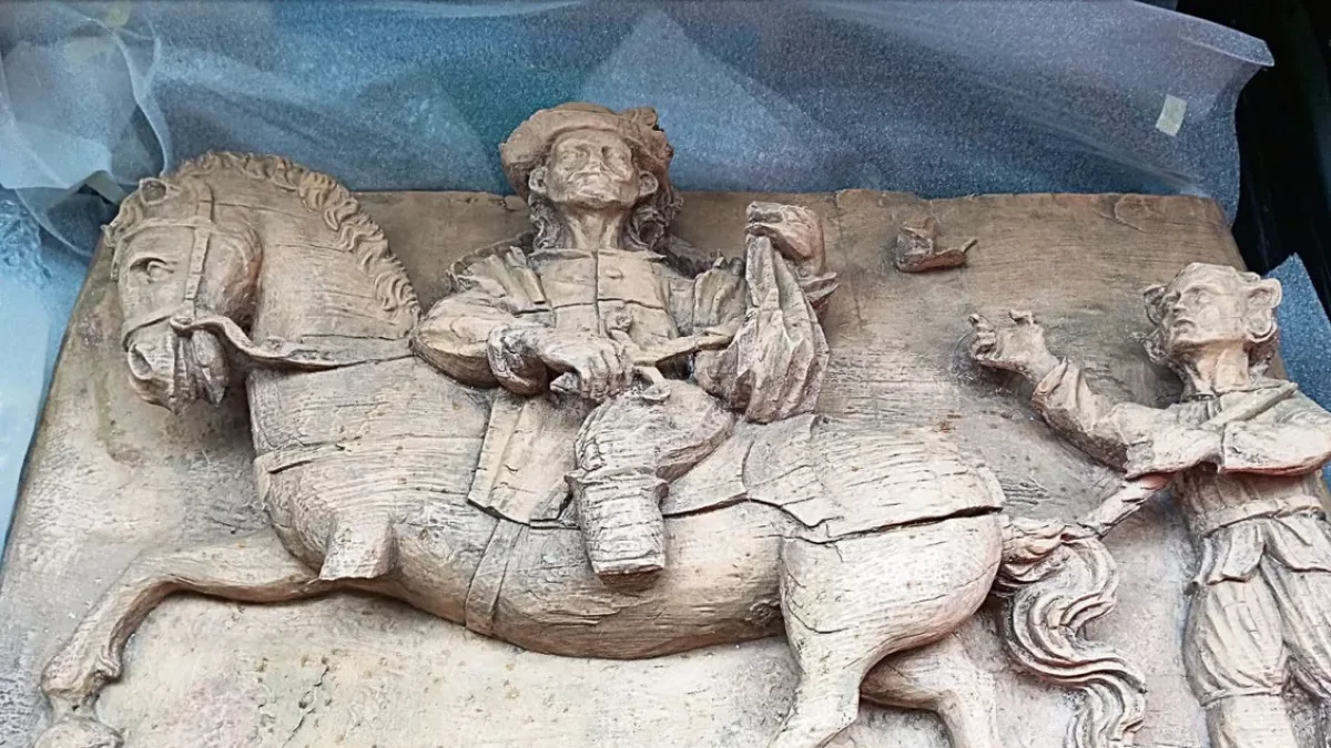 La còpia del retaule de l’església de Sant Martí de Borén. - AJUNTAMENT D’ALT ÀNEU