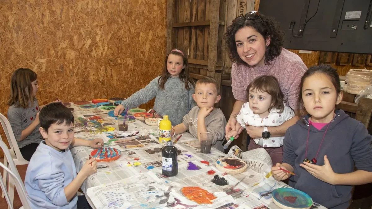 Un dels tallers infantils. - LAIA PEDRÓS