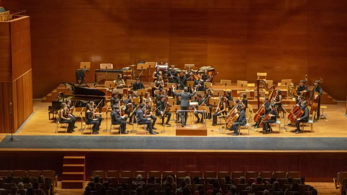 La Jove Orquestra de Ponent porta el seu ‘Ocell de foc’ a l’Auditori Enric Granados - PAU PASCUAL PRAT