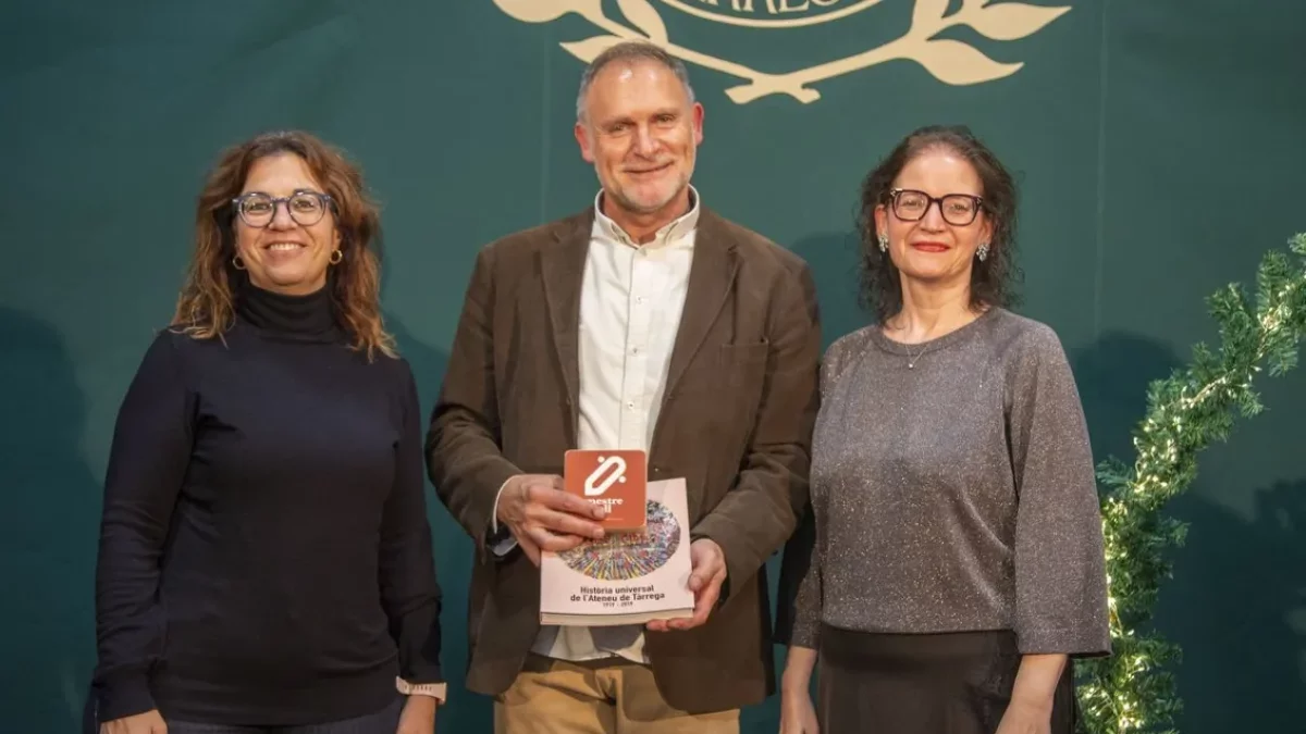 El guanyador es va donar a conèixer dissabte a la seu de l’Ateneu. - LAIA PEDRÓS