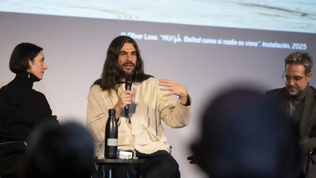 Oliver Laxe, ahir a Madrid, abans de descobrir que ‘Sirat’ continuarà el seu camí en els Oscars. - EFE/ FERNANDO VILLAR