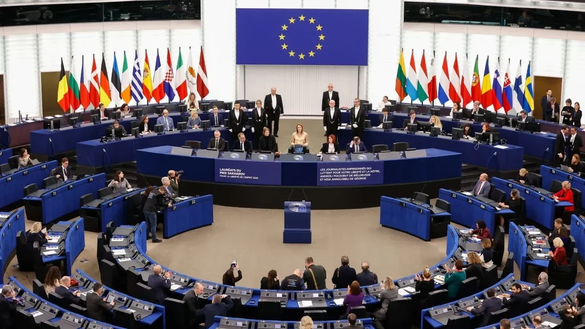 Entrega del premio Sájarov en el Parlamento Europeo en Estrasburgo. - MATHIEU CUGNOT / / EUROPEAN PARLIAMENT