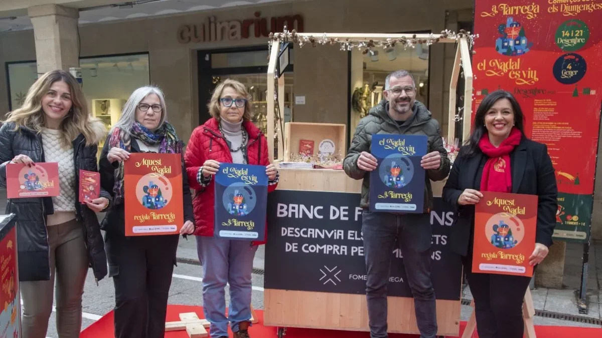 Un dels lemes d’aquest any és ‘Aquest Nadal regala Tàrrega’. - LAIA PEDRÓS