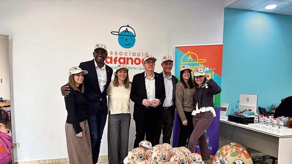 Presentación de la nueva campaña, ayer en Afanoc Lleida. - SEGRE