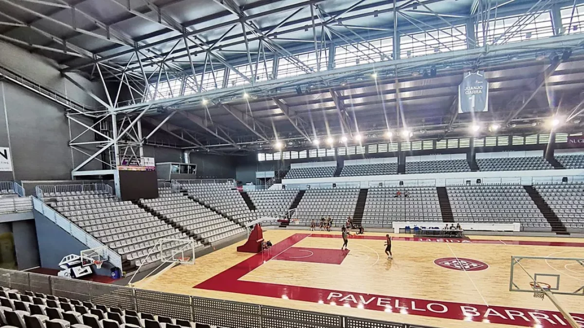 Vista del Barris Nord, donde juega el Força Lleida, el club que percibe más ayudas municipales.