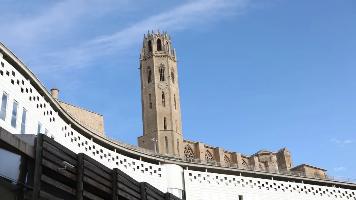 Vista general de la sede de los juzgados de Lleida en el Canyeret. - SEGRE