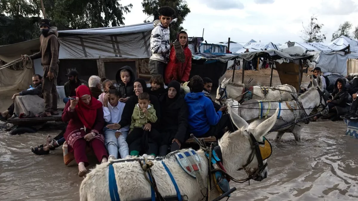 El temporal deixa ja 17 morts a Gaza. - EFE