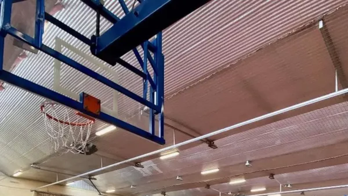 L’antic pavelló del complex esportiu. - A. S.