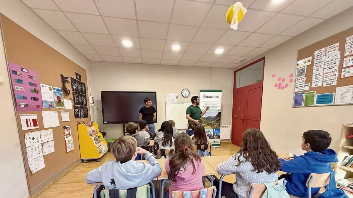 Ua des charrades en ua escòla d’Aran. - C.G.A.