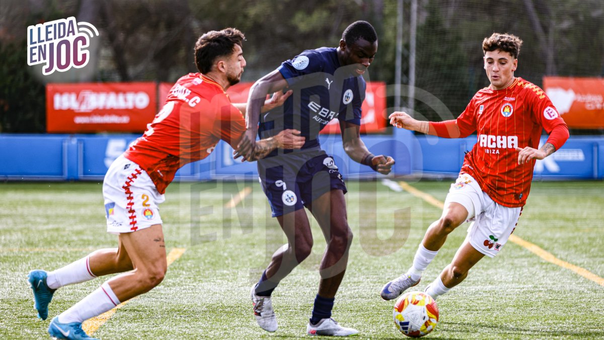 El Atlètic Lleida rasca un punto en Ibiza (1-1)