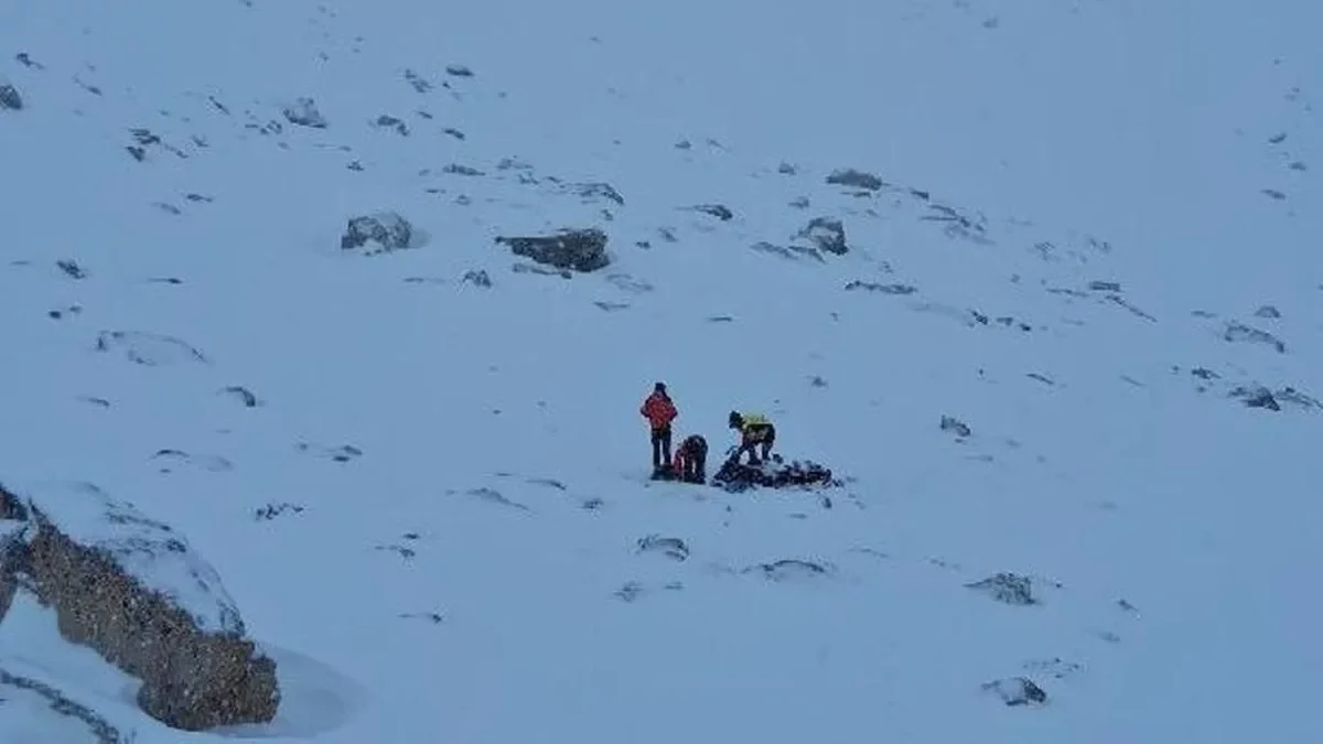 Un momento del rescate llevado a cabo por los bomberos. - BOMBEROS DE LA GENERALITAT