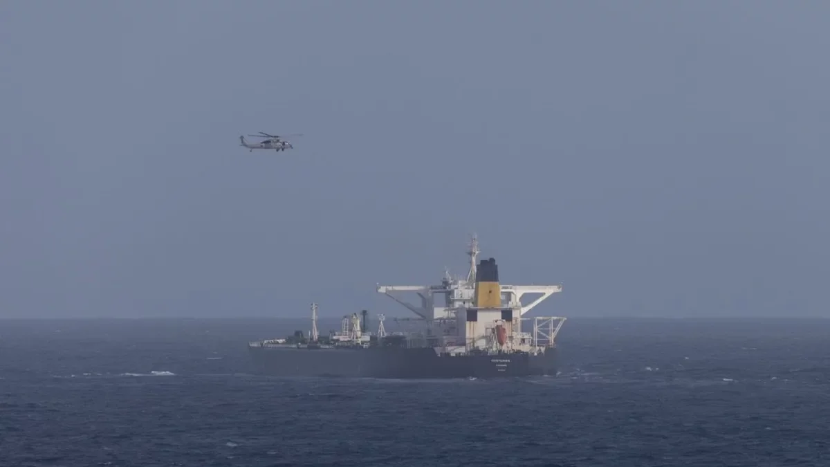 Abordaje del petrolero ‘Centuries’ cerca de Venezuela. - DEPARTAMENTO DE SEGURIDAD NACIONAL DE EEUU