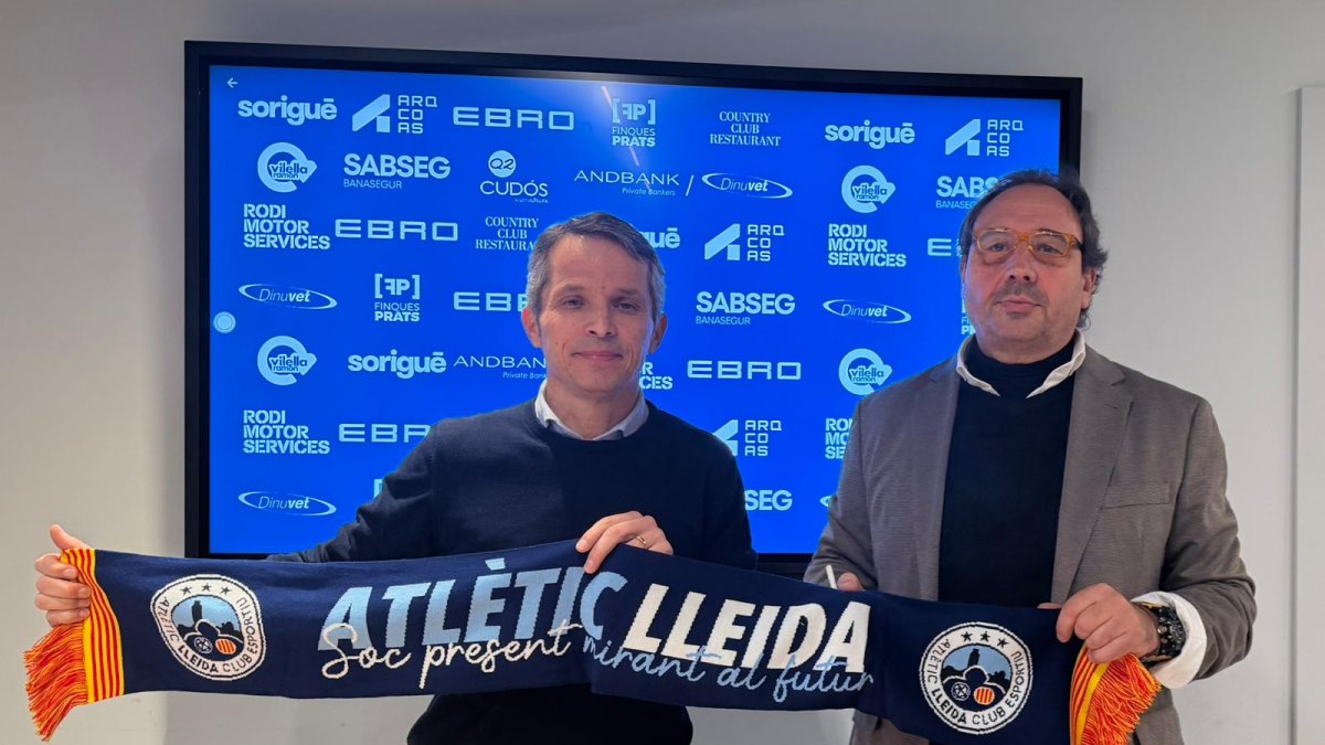 Atlètic Lleida tiene nuevo presidente: Xavier Bartolo releva a Josep Maria Olomí